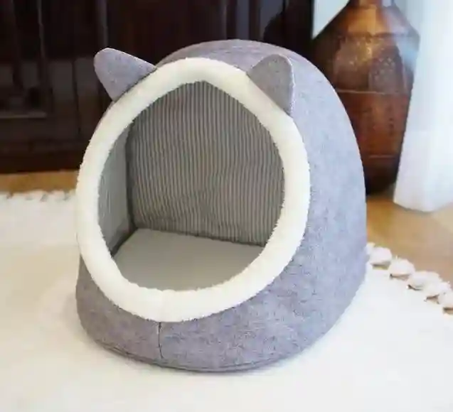 Culcuș pentru animale 34X40X35 CM Gri