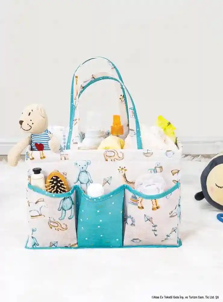 Сумка для ухода за малышом 30х20х21 см Синий