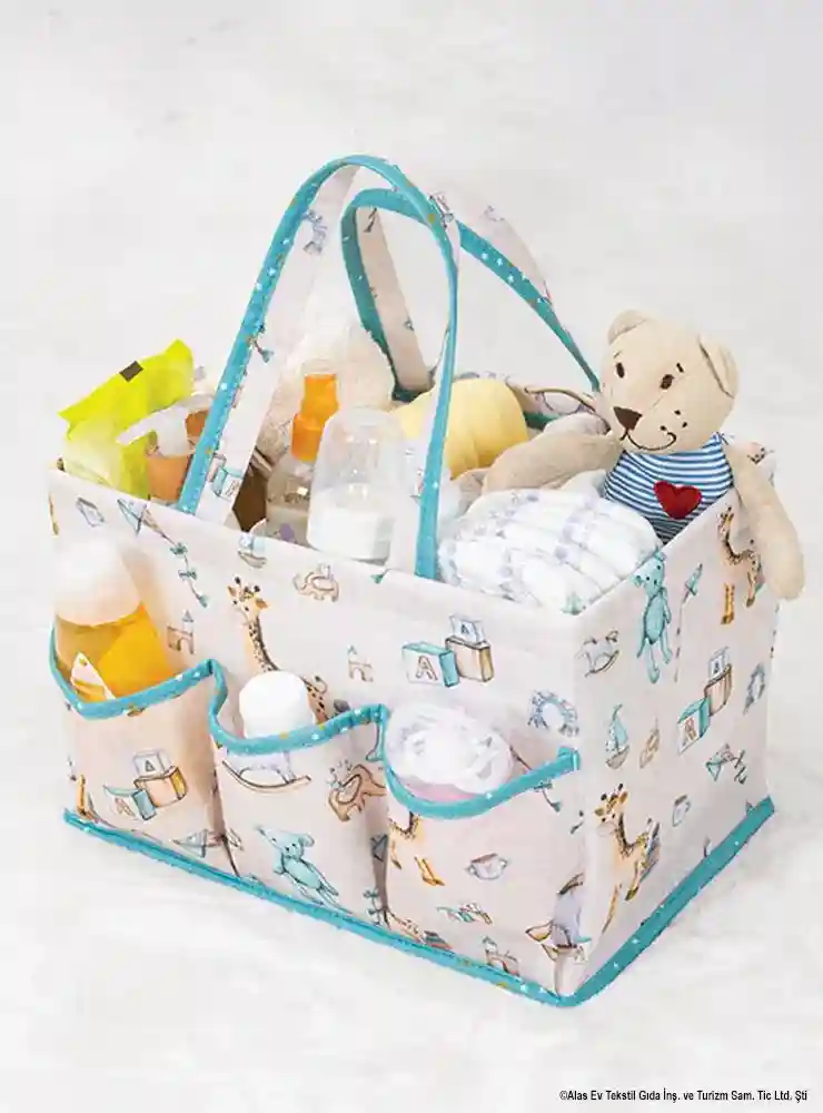 Сумка для ухода за малышом 30х20х21 см Синий