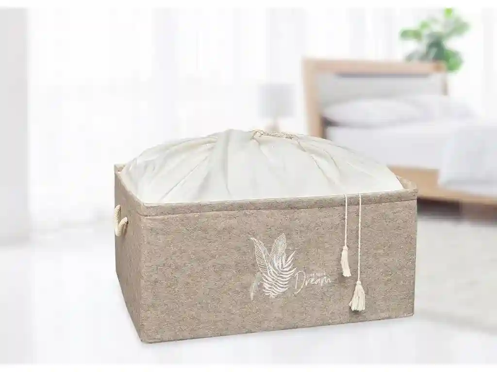 Cutie cu sac 50x40x18 cm Bej