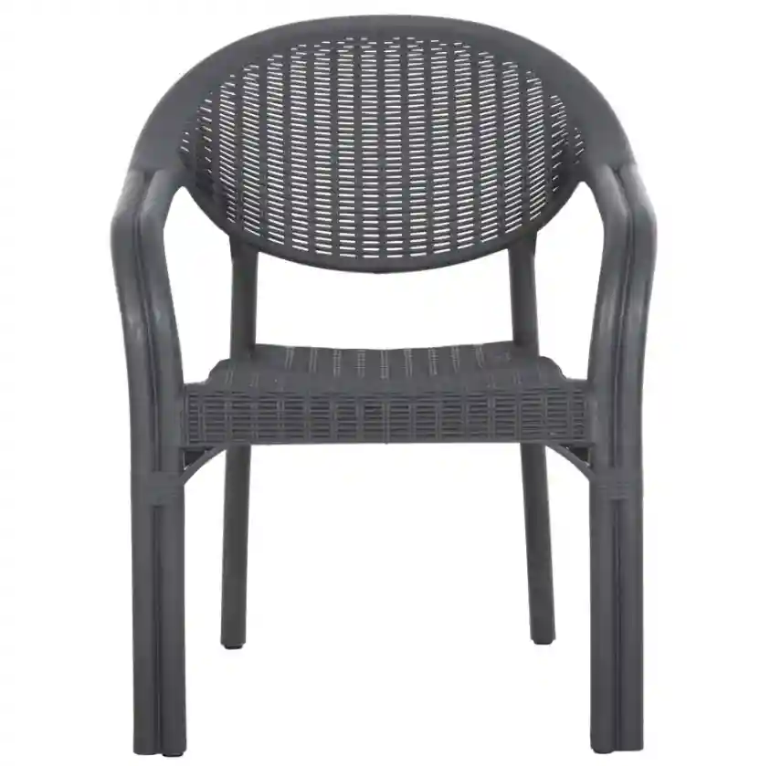 Scaun din plastic BAMBO Antracit