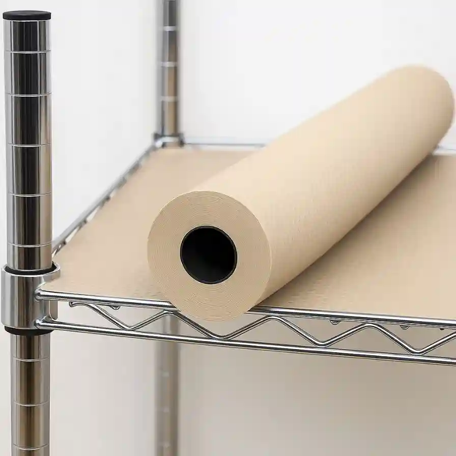 Pelicula color pentru sertare bej 45x500 cm