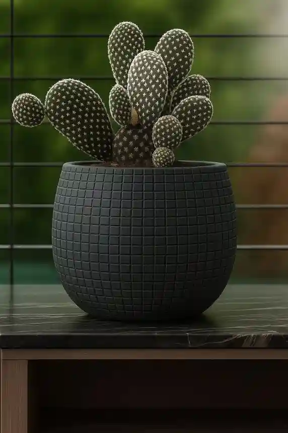 Цветочный горшок ELEVAN №.3 Антрацит