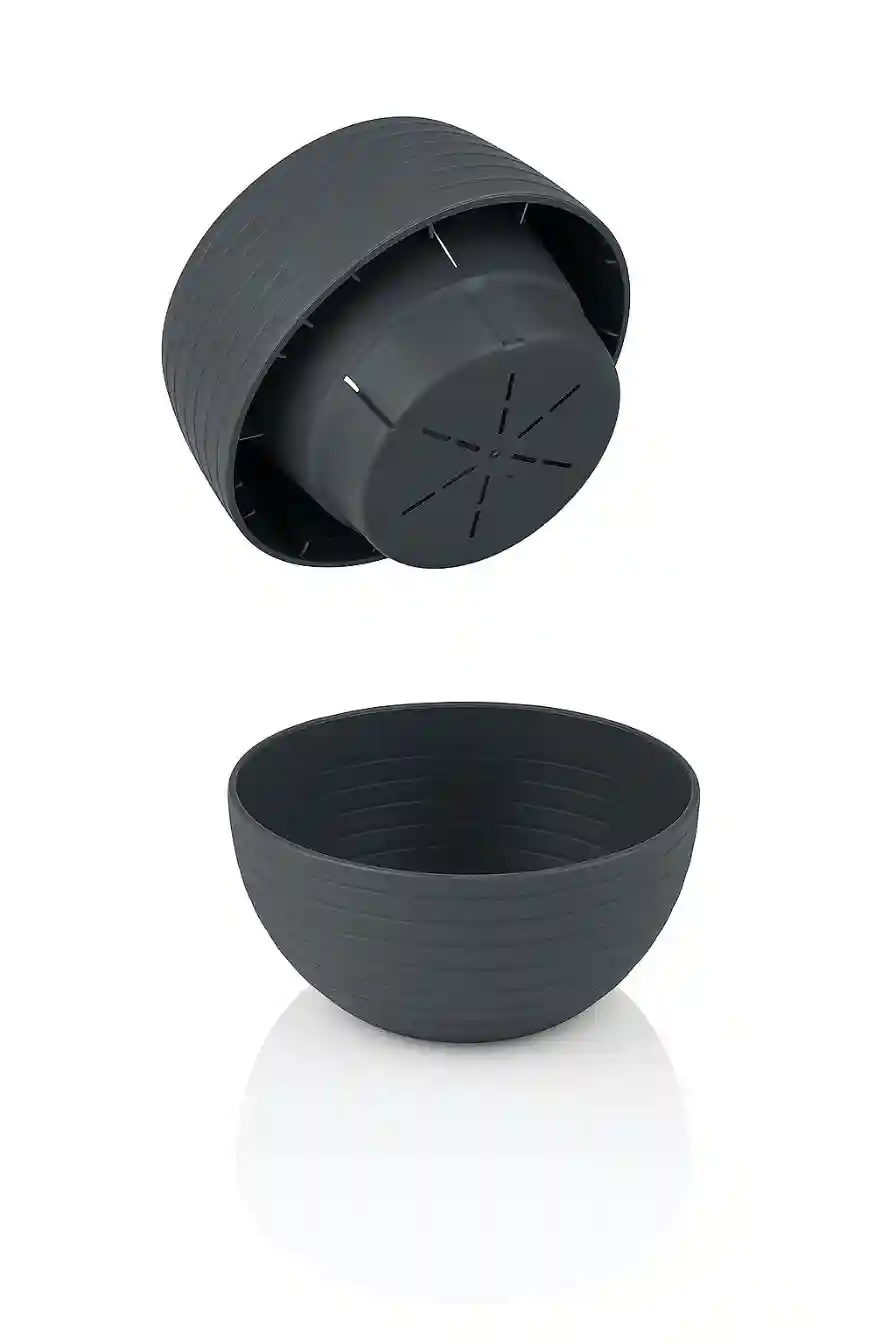 Цветочный горшок ELEVAN №.5 Антрацит