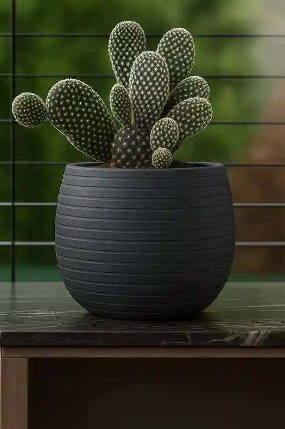 Цветочный горшок ELEVAN №.5 Антрацит