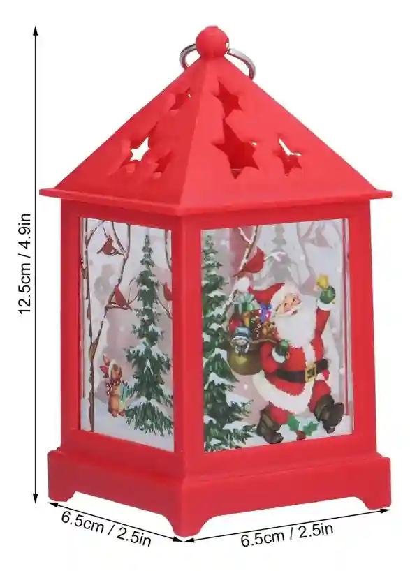 Lanterna decorativa de Craciun – Mos Craciun
