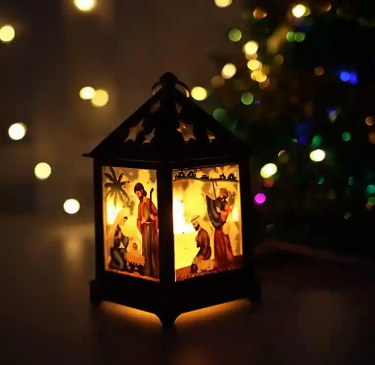 Lanterna decorativa de Craciun – Nasterea Domnului