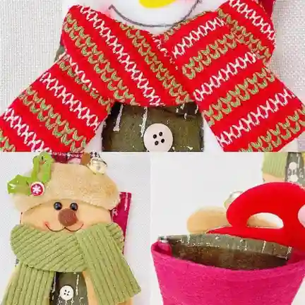 Cizmulita decorativa Craciun – Mos Craciun