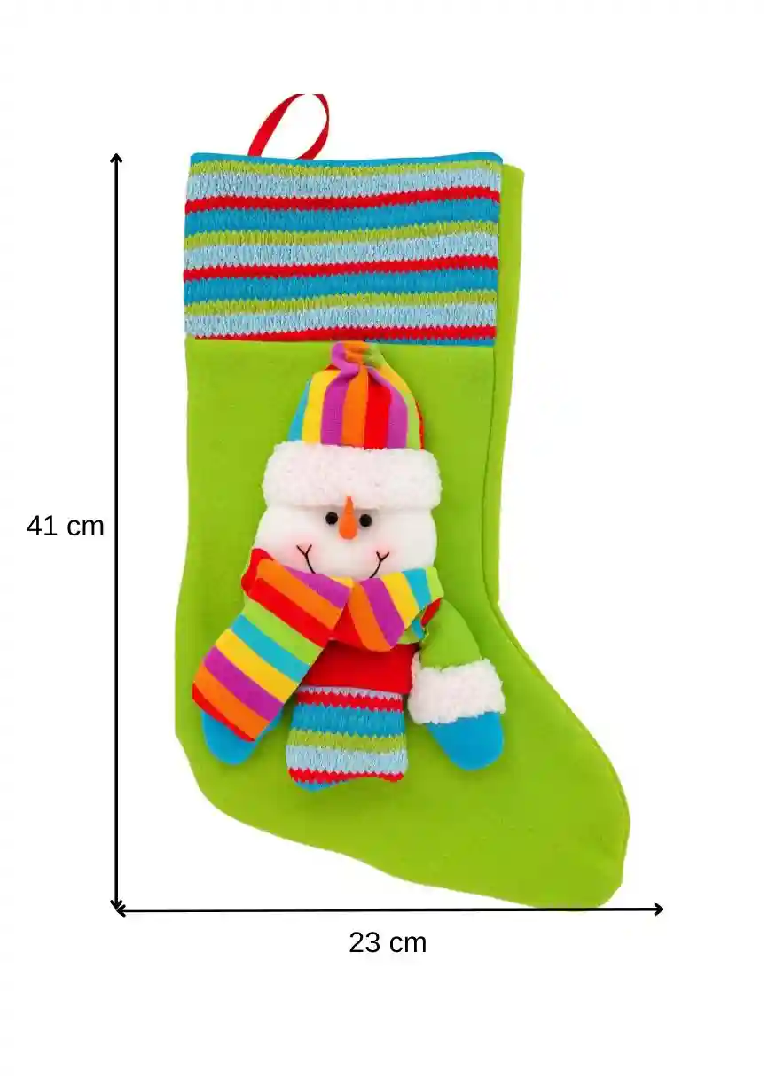 Cizmulita decorativa Craciun – Om de Zapada în stil colorat