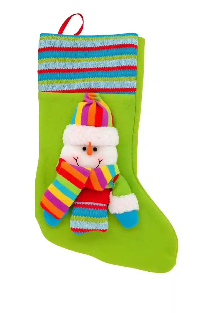 Cizmulita decorativa Craciun – Om de Zapada în stil colorat