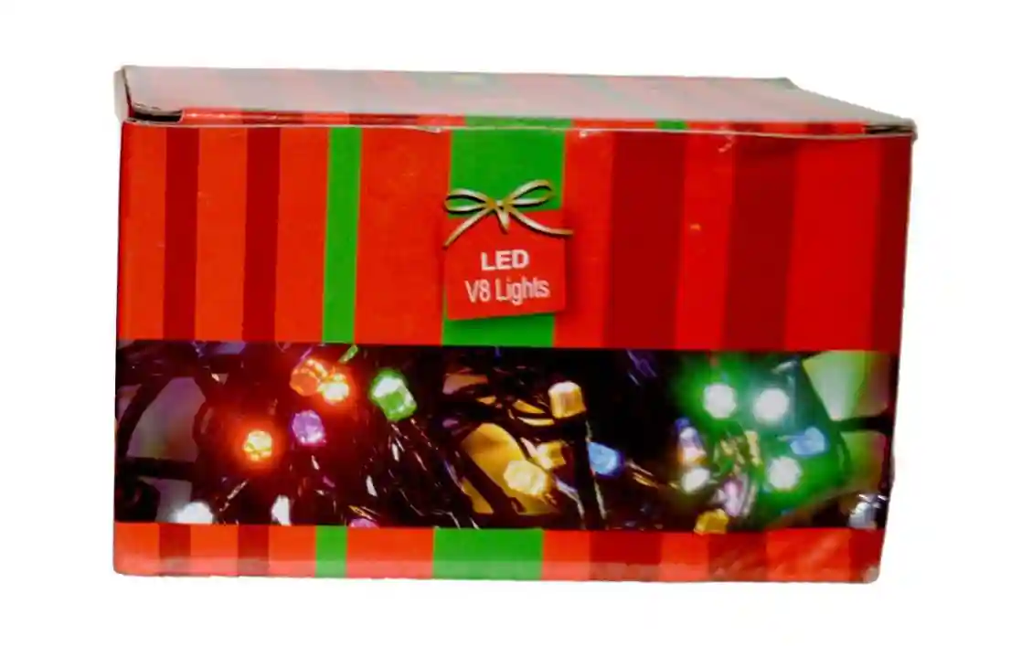 Ghirlanda LED CRYSTAL, 100 LED-uri, 8 functii de iluminare, Multicolor