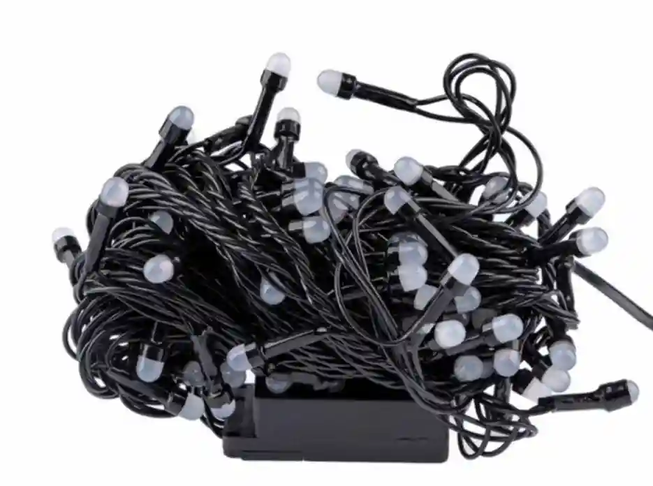 Ghirlanda LED Globule Mini, 100 LED-uri, 8 functii, Multicolor