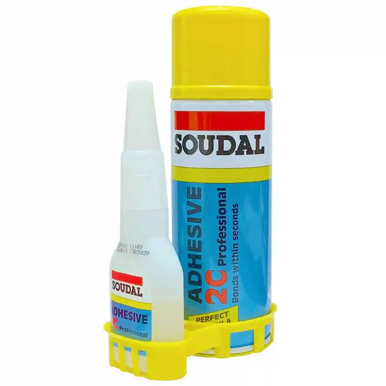 SOUDAL ADEZIV TRANSP. MDF KIT ADHESIVE 2C 100GR+400ML