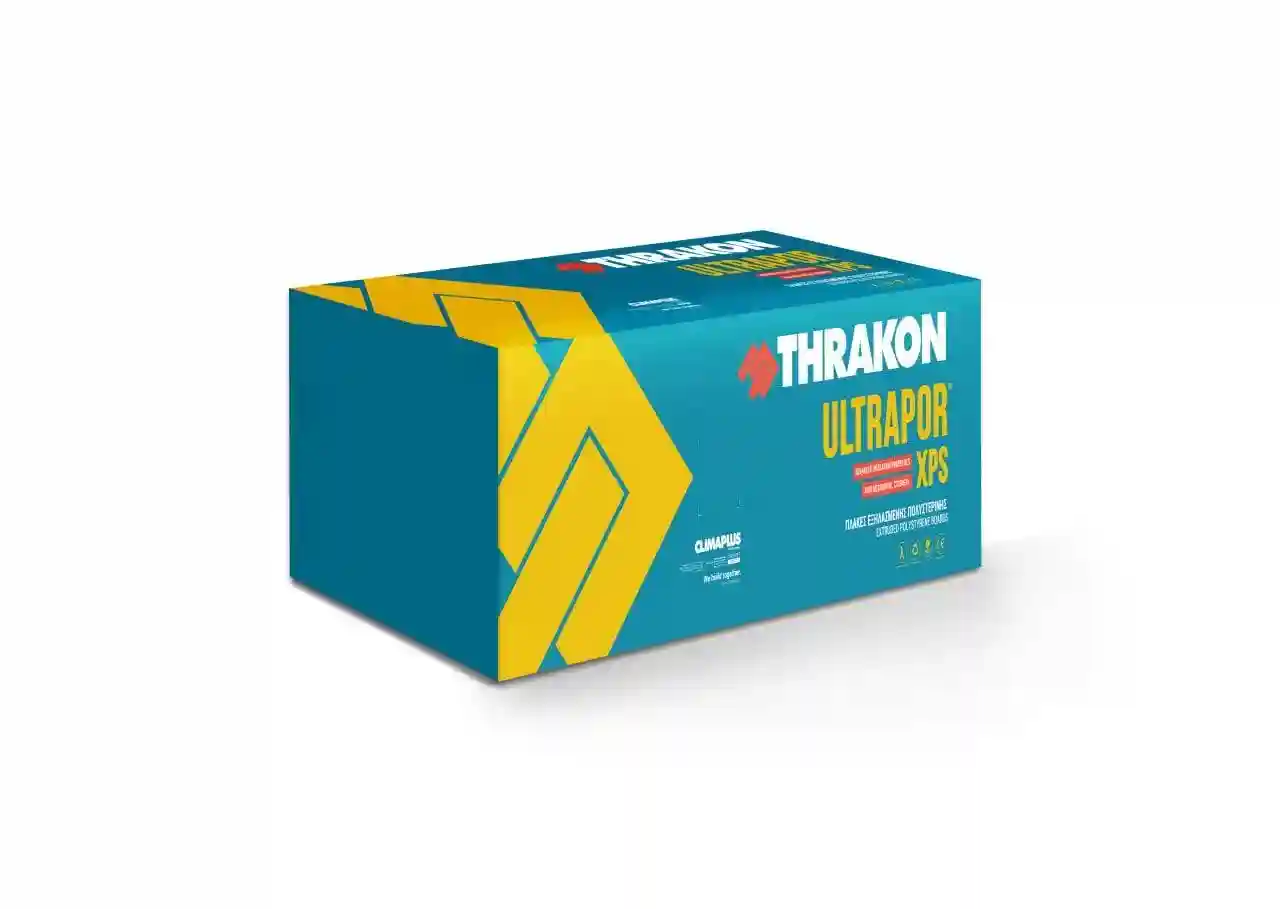 CLIMAPLUS ULTRAPOR XPS 1000x600x50 λ=0,034 W/mK (8) THRAKON