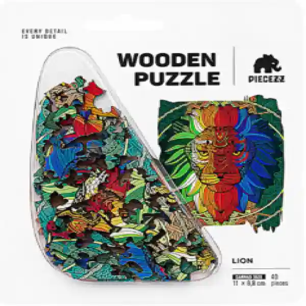 Piecezz Puzzle Mini 40 Lion 1361