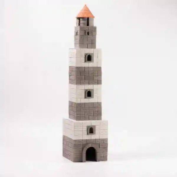 Constructor Turn Patrat de tip lego din gips