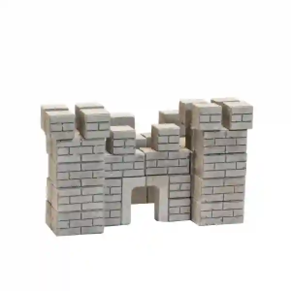Constructor Castel mici de tip lego din gips