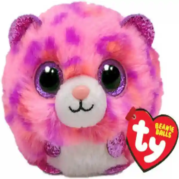 TY42541 Leopard Roz Topaz 10 см (Beanie Balls