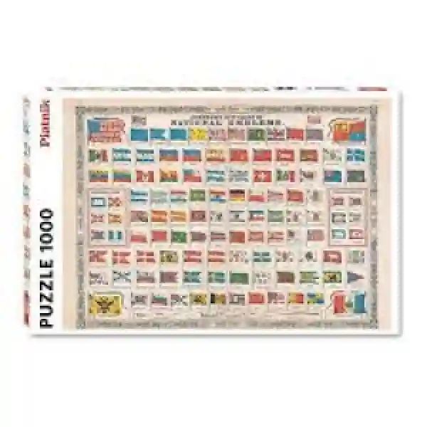 Puzzle 1000 Flags PIAT 553141