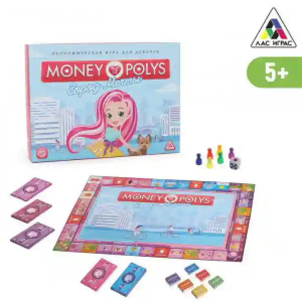 Joc p u fete Money Polys. Город мечты, 5+ 1461723