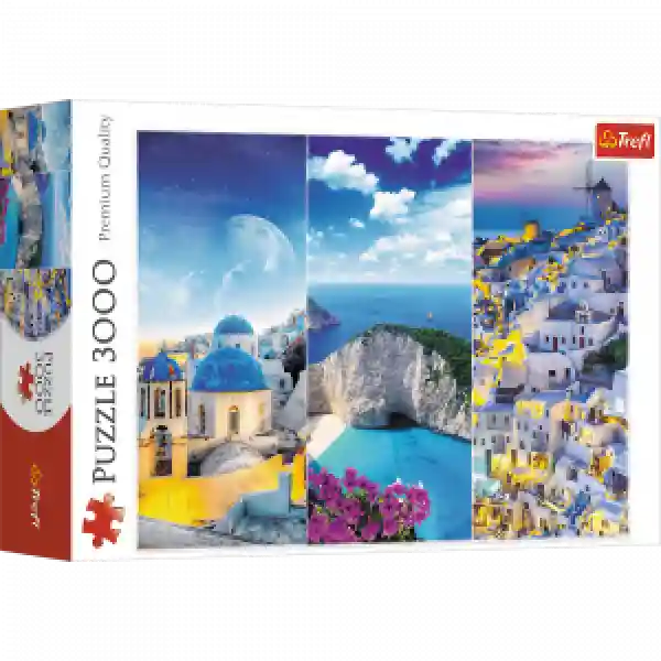 Trefl 33073 Puzzles - 3000 - Greek holidays