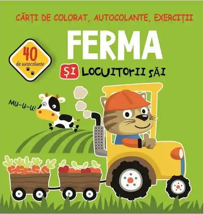 40 de autocolante Ferma si locuitorii
