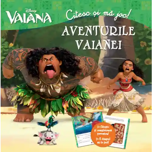 Disney. Citesc. Vaiana. Aventurile Vaianei