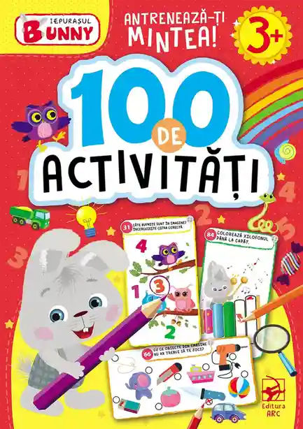 Iepurasul  Banny 100 de activitati 3+