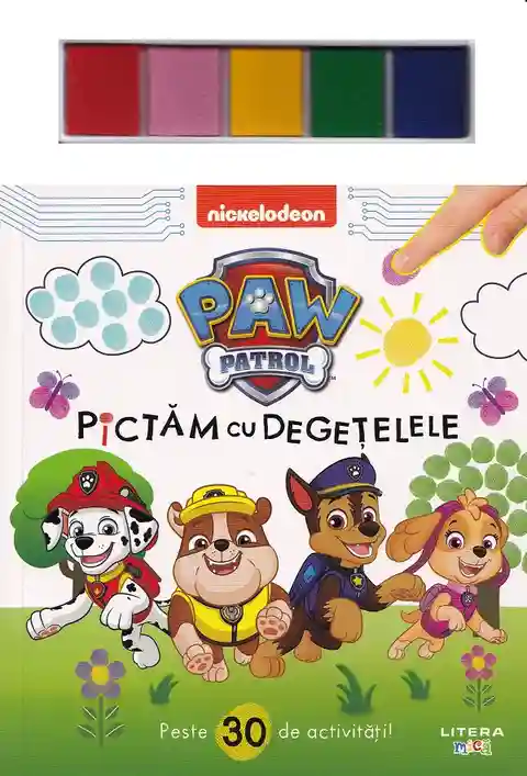 PATRULA CATELUSILOR. PICTAM CU DEGETELELE