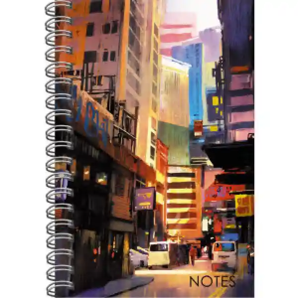 Notebook А5 80f (7БЦ) Bright city КЗС5803805 spirala patr