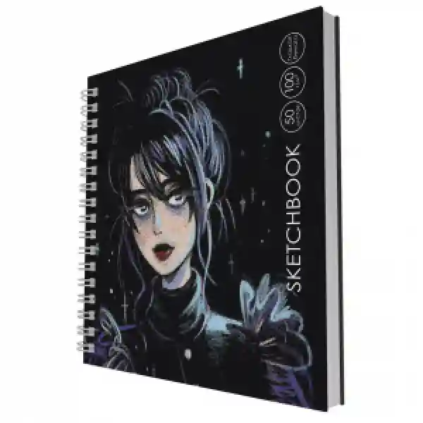 Album desen 50f SKETCHBOOK 165x165 ТС505448 Обаятельная и мрачная spirala
