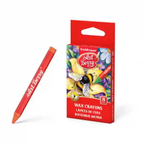 34929 Creioane de ceara ArtBerry  8 cul.