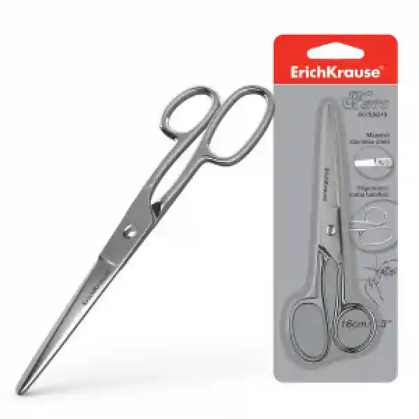 14852 Foarfece ErichKrause Ferro, 18 cm (blister 1 pcs)