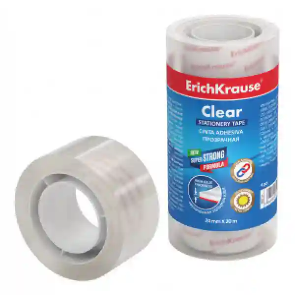 58731 Scoci ErichKrause Clear, transparent, 24mmx20m (4 pcs)
