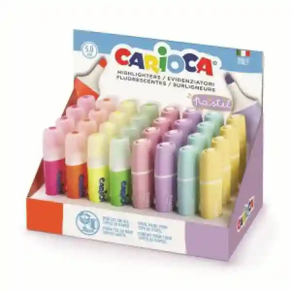 43184 Markator de text CARIOCA Memolight Fluo&Pastel (32)