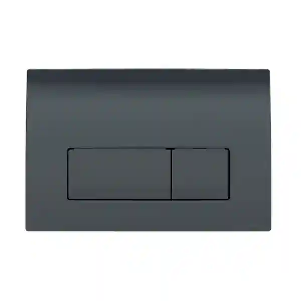 Клавиша смыва Delta 50 квадратная двойная Black Матовый CEE