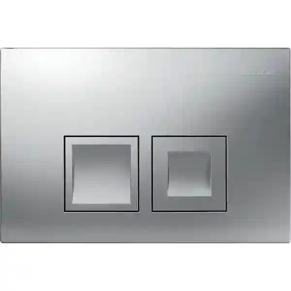 Clapeta Delta 25 square dual Chrome Matt