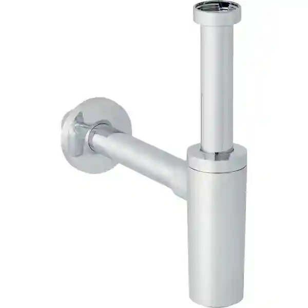 Sifon cu tub de imersiune p/u lavoar 1/4*32 Bright Chrom