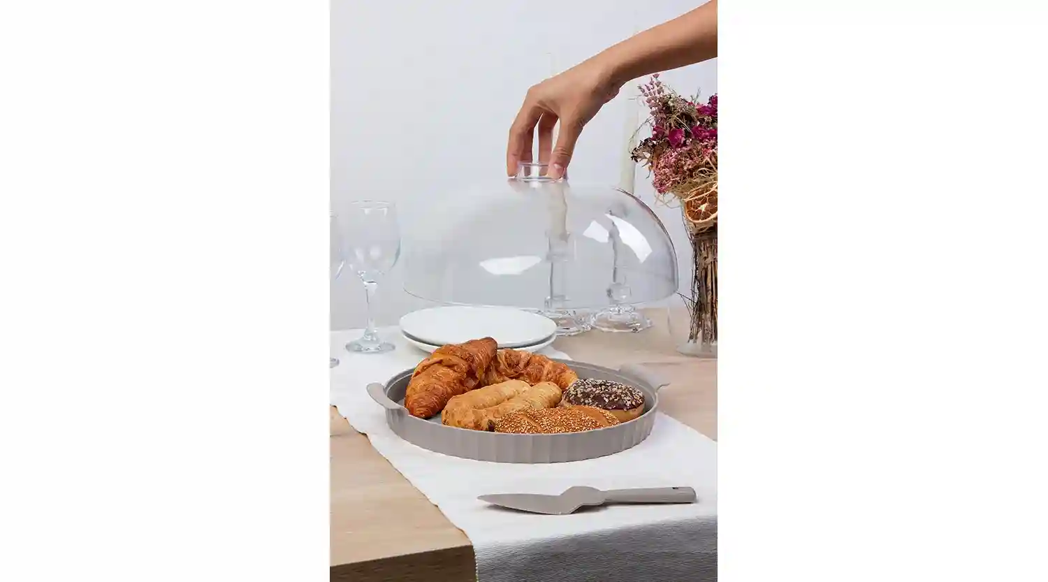 Coliseum Round cake plate OKY-170 (12)
