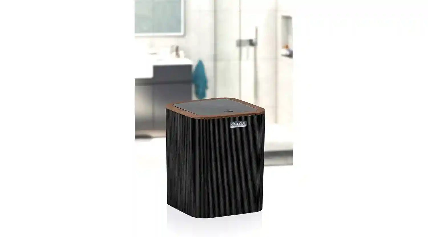 MINA STRIPED SQUARE TRASH CAN/OKY-423-3 (8)