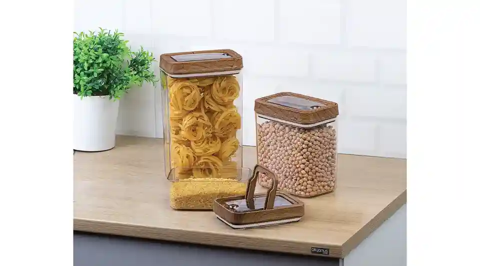 Vacuum Rectangle Storage Jar N.2 (2.1l) OKY-247 (24)