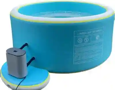 Круглый бассейн с джакузи 1500W