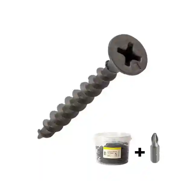Surub 3.5*45  pe lemn p/u rigips cu bit PH2/25 002607 (1cal=1100buc)