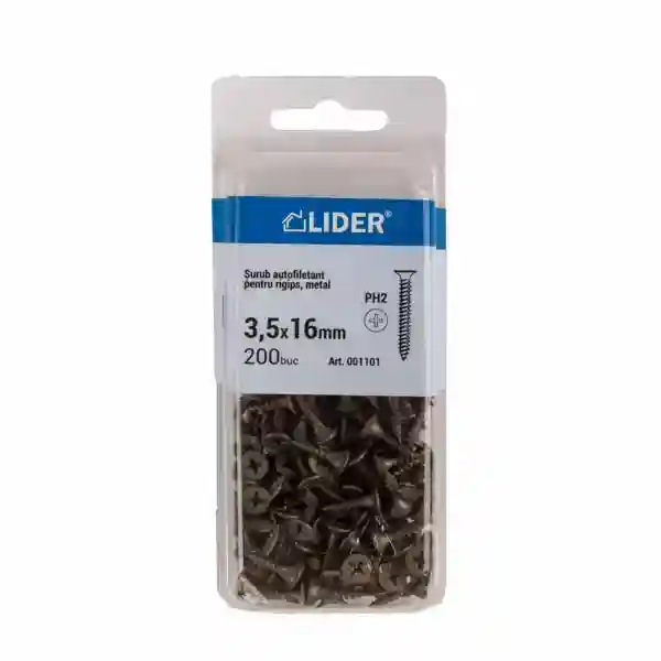 Surub p/u gips-metal 3.5*16 (50buc) 001201