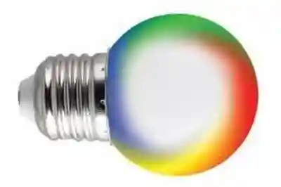 Bec LED SMD 0.5W E27 RGB (sferic) Vivalux  75095