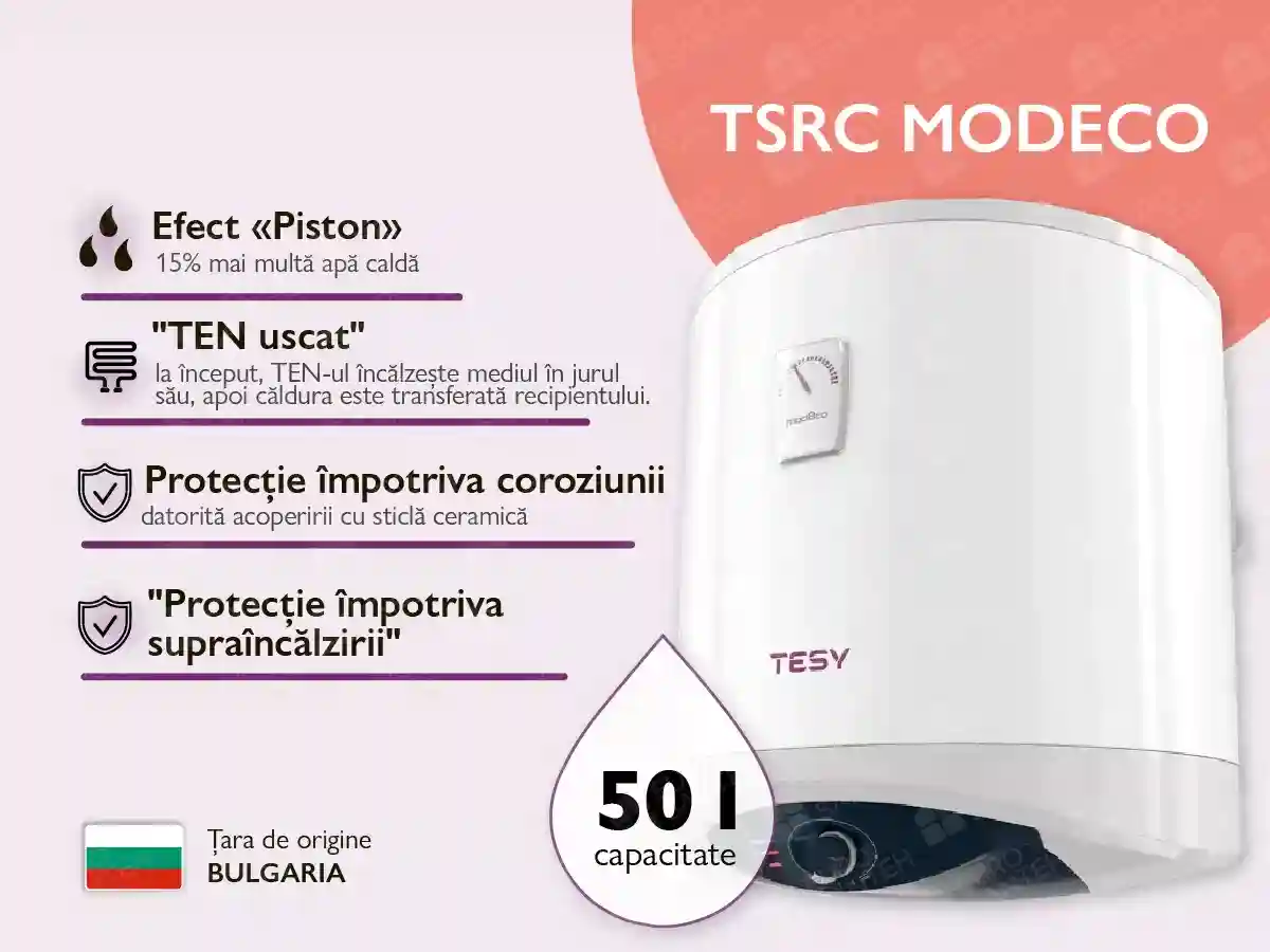 Boiler TESY GCV  50L 47C21 TSRC MODECO