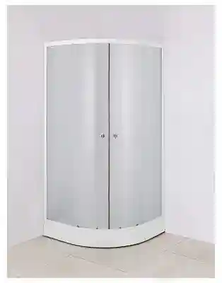 Cabina de dus 1000*1000*1940 cada joasa forma rotunda sticla 29042 st mat