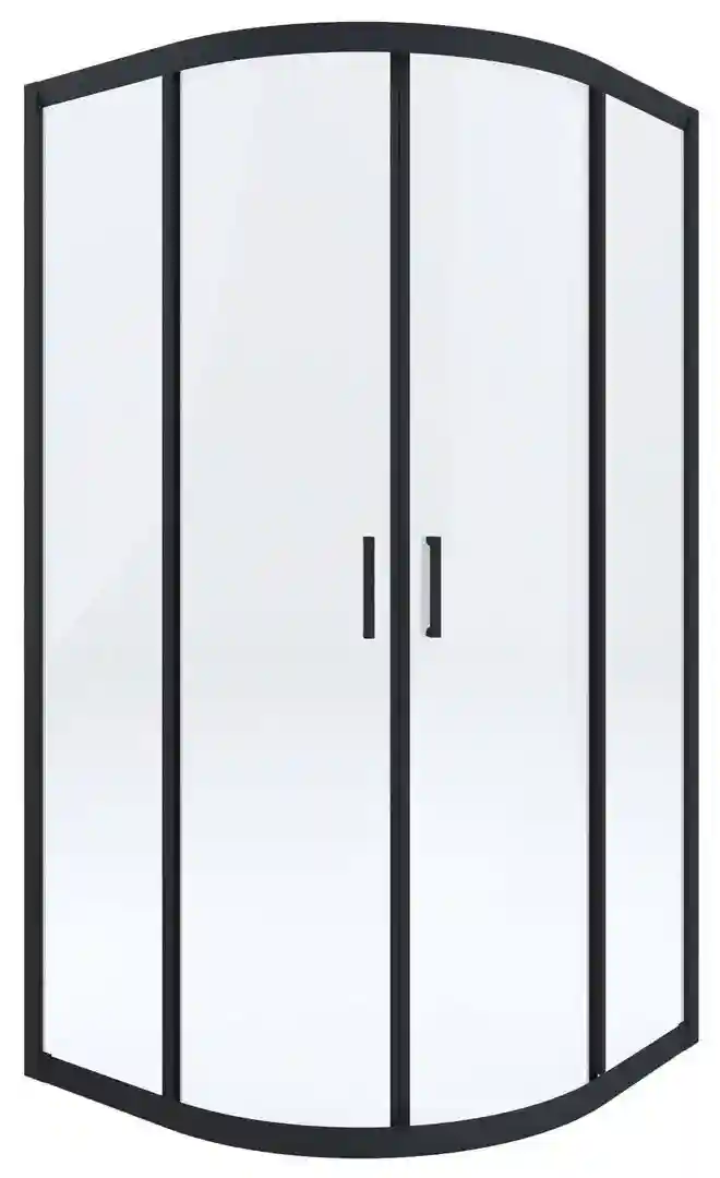 Cabina de dus 90*90mm rotunda neagra KYP-N51K  Funika 39522
