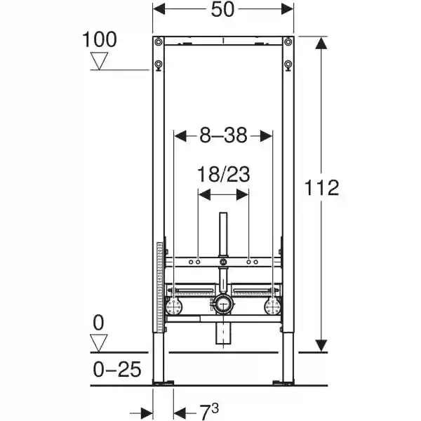 Instalatie p/u Bideu Duofix