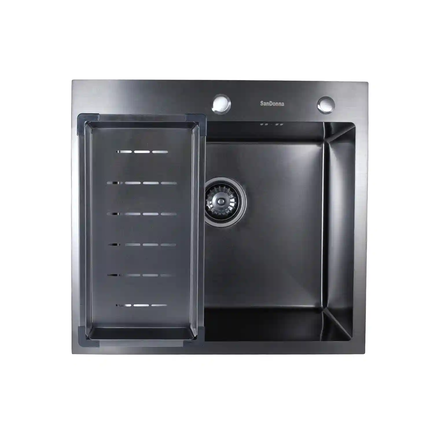Chiuveta SanDonna  handamade HD5550 Negru VOR57925